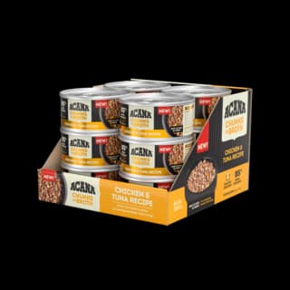 ACANA Chicken & Tuna Recipe Chunks in Broth Wet Cat Food - 85g x 12 (tray)