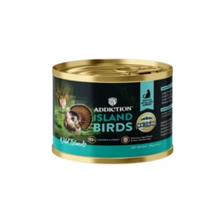 Addiction Wild Islands Island Birds Chicken & Turkey Wet Cat Food - 185g x 48