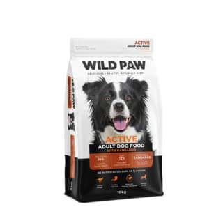 Wild Paw Adult Active Kangaroo Dry Dog Food - 10kg