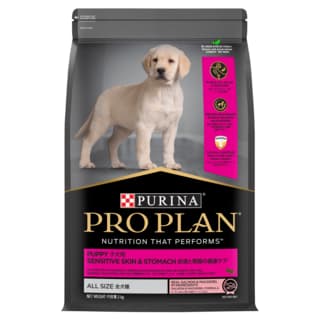 Pro Plan Puppy Sensitive Skin & Stomach Salmon & Mackerel Formula Dry Dog Food - 3kg