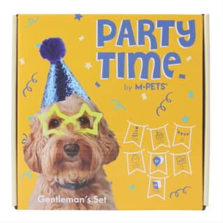 M-PETS Party Time Gentleman Birthday Party Pack For Dogs - 8 Pack