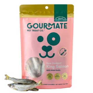 Gourmate Pet Treat Co. New Zealand King Salmon Whole Smolt Dog Treats - 40g