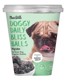 Olive's Kitchen Doggy Daily Bliss Balls Hipster Dog Treats - 230g