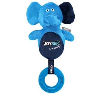 JOYSER Elephant Ring Dog Toy - Blue / Dark Blue