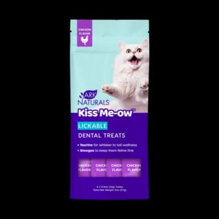 Ark Naturals Kiss Me-Ow Lickable Dental Chicken Cat Treats - 56g
