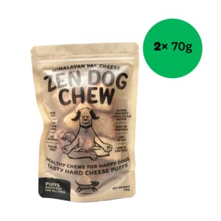 Waggin' Tails Zen Dog Puff Dog Treats - 70g, 2 Packs