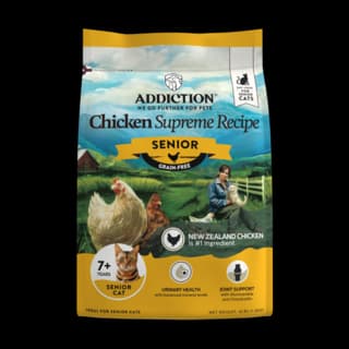 Addiction Grain-Free Chicken Supreme Recipe Senior Dry Cat Food - 1.8kg