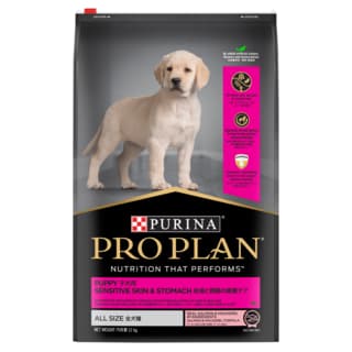 Pro Plan Puppy Sensitive Skin & Stomach Salmon & Mackerel Formula Dry Dog Food - 12kg