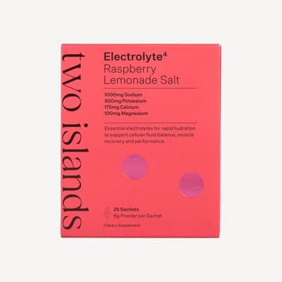 Two Islands Raspberry Lemonade Electrolytes 25 Pack