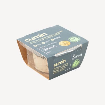 Savour Toasted Cumin And Pepper Aged Nut Cheese 120g