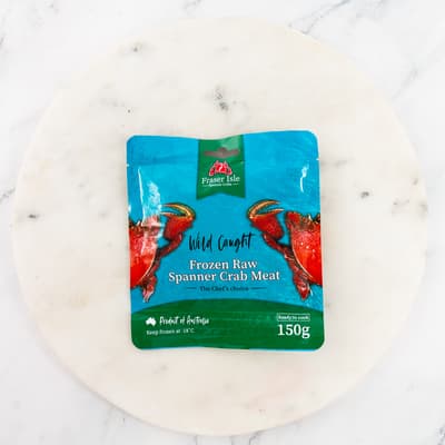 Australian Raw Spanner Crab Meat 150g
