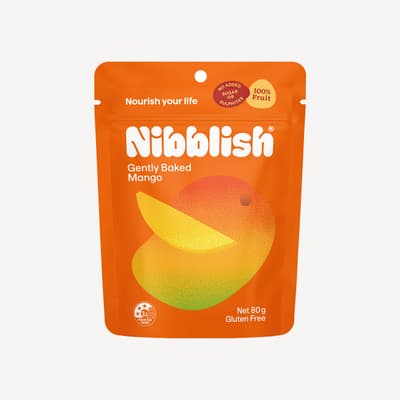Nibblish Gently Baked Mango 80g
