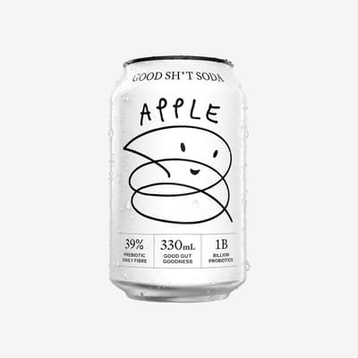 Good Sh*t Synbiotic Apple 330ml