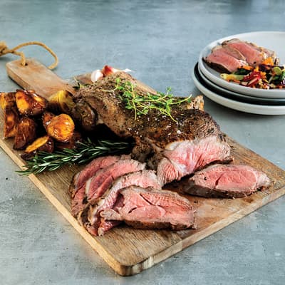 Farro Kitchen Garlic And Rosemary Butterflied Lamb Leg Rtc