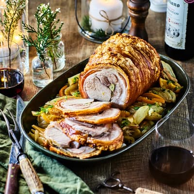 Farro Herby Porchetta Roast