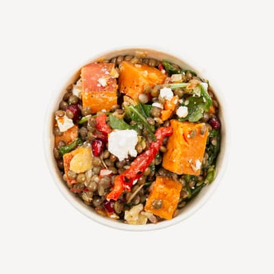 Large Puy Lentil, Dukkah & Kumara Salad