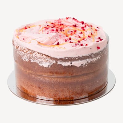 Sweet Talk Lemon And Raspberry Cake 2 Tier