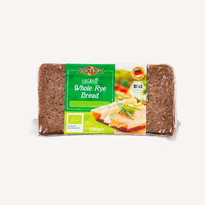Quickbury Organic Whole Rye Bread
