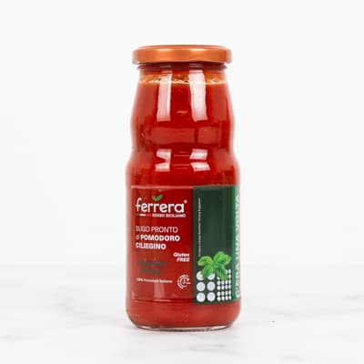 Ferrera Basil & Cherry Tomato Sauce 350g