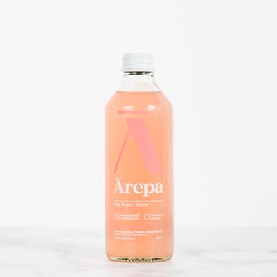 Arepa Uplift Ginger Peach Sparkling 300ml