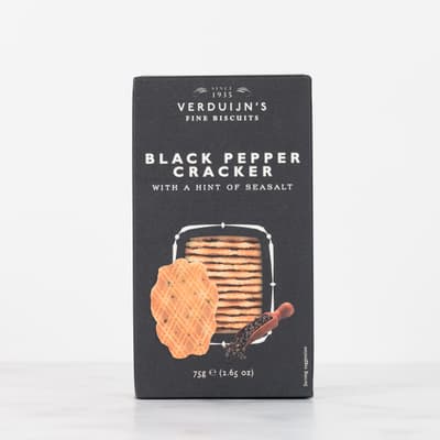 Verduijn's Black Pepper Crackers 75g