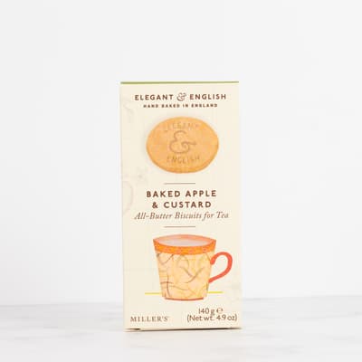 Miller's Baked Apple & Custard Biscuit 140g