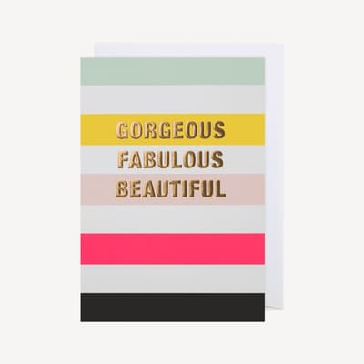 Oxted Gorgeous Fabulous Beautiful Large Card