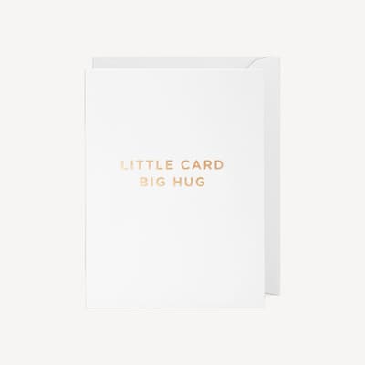 Oxted Little Card Big Hug Small Card