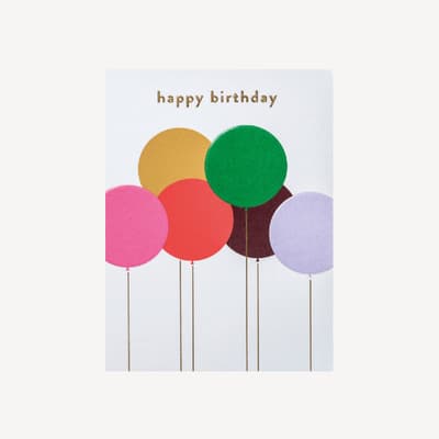 Oxted 'Happy Birthday' Small Card