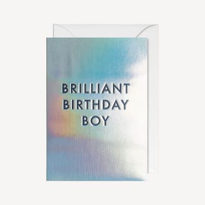 Oxted Brilliant Birthday Boy Large Card