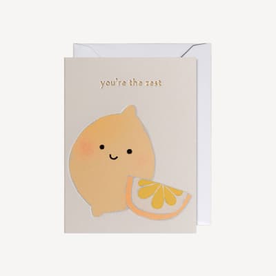Oxted Thank You Zests Small Card