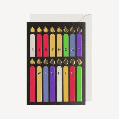 Oxted Birthday Wishes Large Card