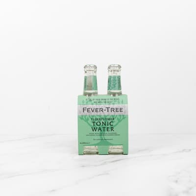 Fever Tree Premium Elderflower Tonic 4 Pack