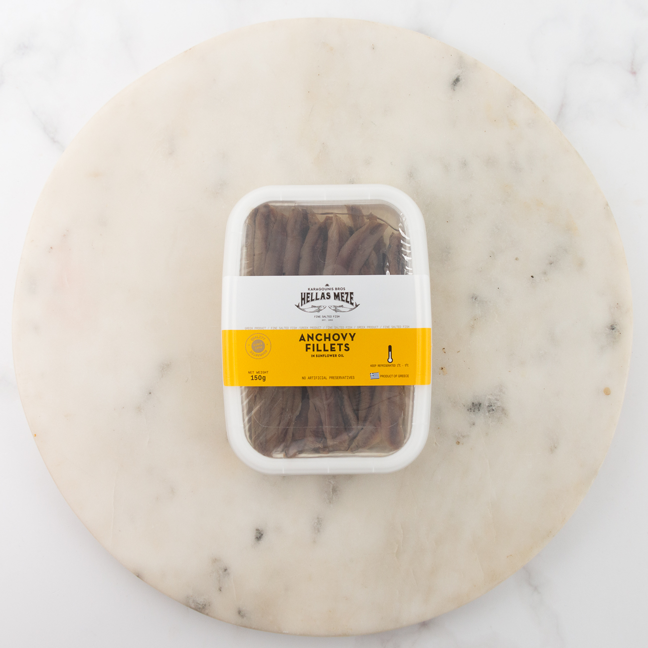 Hellas Meze Anchovies 150g
