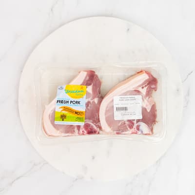 Freedom Farms Pork Loin Chops 2 Pack