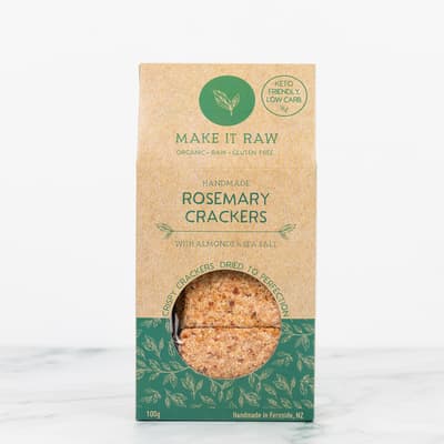 Make It Raw Rosemary Crackers 100g