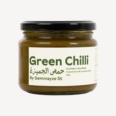 Gemmayze St Green Chilli 250g