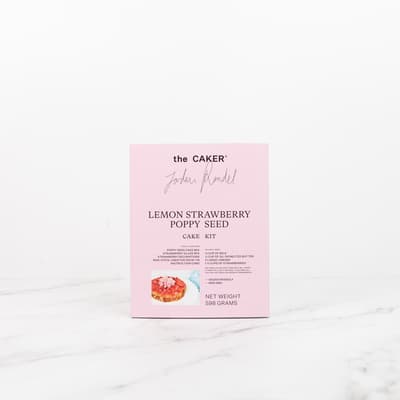 The Caker Lemon Strawberry Cake Kit