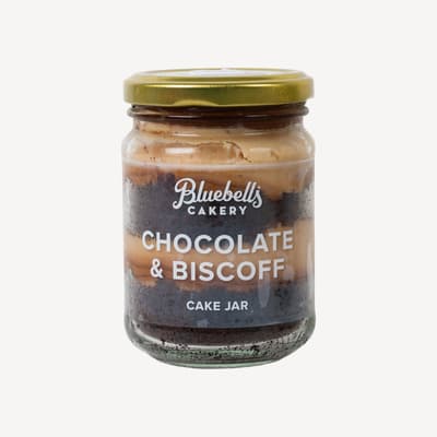 Bluebells ChocBiscoff Cake Jar