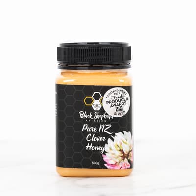 Black Shepherd Clover Honey 500g