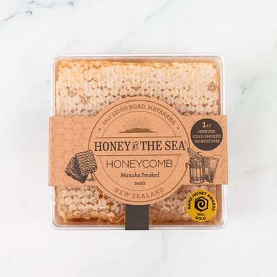 Honey By The Sea Smoked Honeycomb 340g