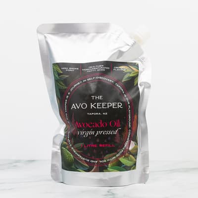 The Avo Keeper Cold Pressed Virgin Avocado Oil Refill Pouch 1l
