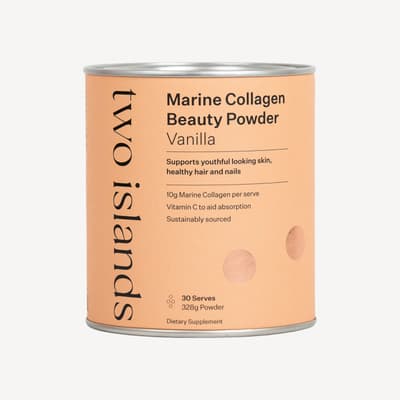 Two Islands Collagen Beauty Powder Vanilla 300g