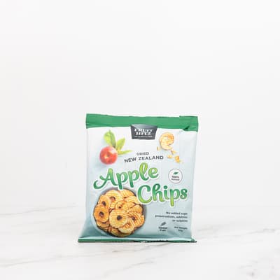 New Zealand Dried Apple Chips 30g