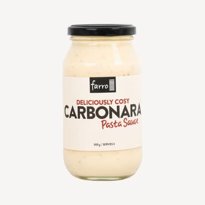 Farro Kitchen Carbonara Pasta Sauce 500g