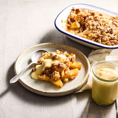 Farro Kitchen Spiced Peach Crumble 1250g