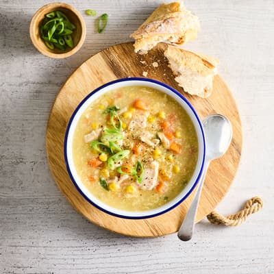Farro Kitchen Chicken & Sweetcorn Soup 450g