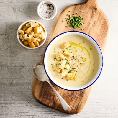 Farro Kitchen Braised Leek & Potato Soup 450g