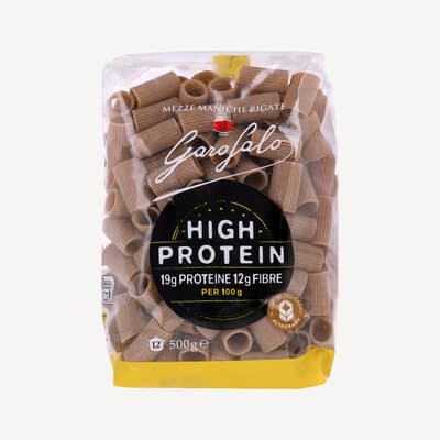 Garofalo High Protein Mezze Maniche Pasta 500g