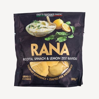 Rana Ricotta, Spinach & Lemon Ravioli 300g